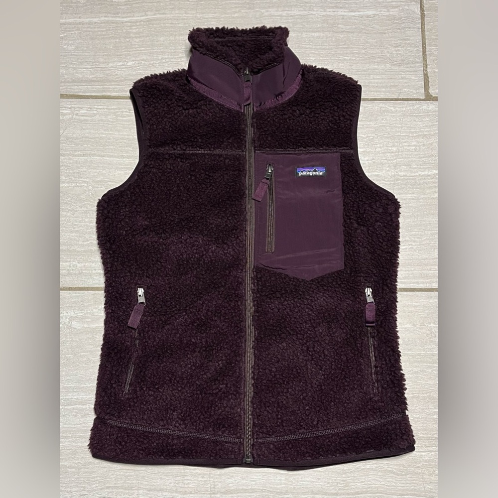 Vintage Patagonia Retro X Sherpa Vest Women’s Size Small - Plum Purple